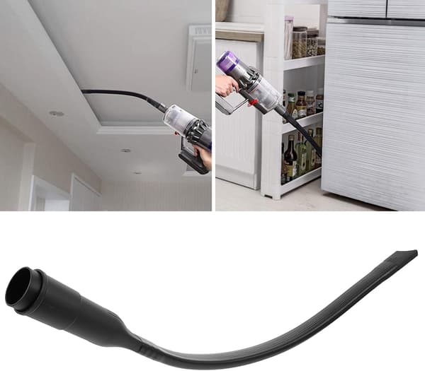 Vacuum Cleaner Accessories Dust Collector Attachment Black Abs Flat Suction Nozzle