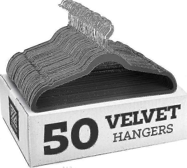 Halkfria sammetsgalgar - Kostymgalgar (10-pack)