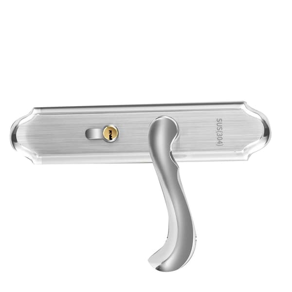 Stainless Steel Handle Door Lock, Mechanical, Magnetic KLB