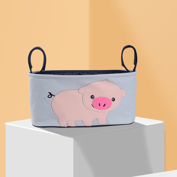 1 stk (åpen type - rosa gris, ca. 32x14x17cm) multifunksjonell baby b