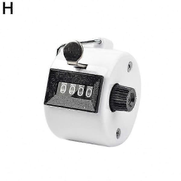 Handheld Mechanical Clicker for Counting with 4-Digit Display for Golf and More 1pcs Gray 1pcs Gray