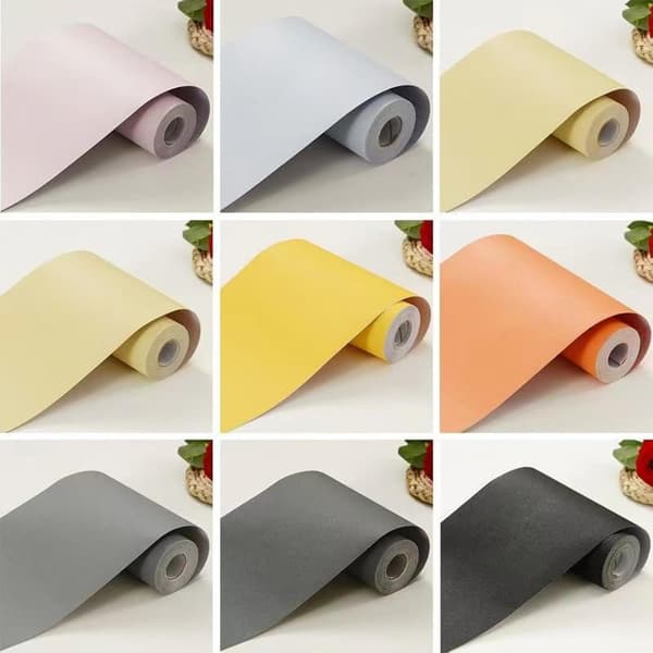 Warm White Self-Adhesive Wall Border 15cm x 500cm, Reusable, Easy to Apply for Interior Decoration