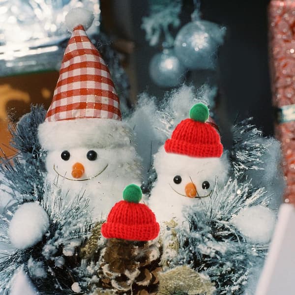 20 st jul mini tomteluva ullinredning DIY-tillbehör tomteluva inredning