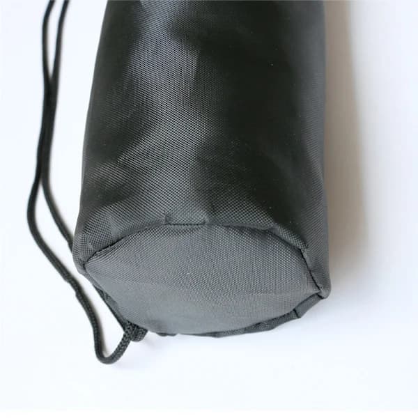 Foldable waterproof yoga mat storage bag with adjustable shoulder strap A