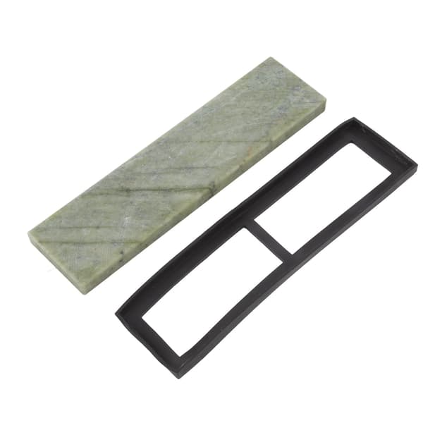 10000 grit kitchen sharpener, 20x5x1.2cm, natural beryl whetstone with base