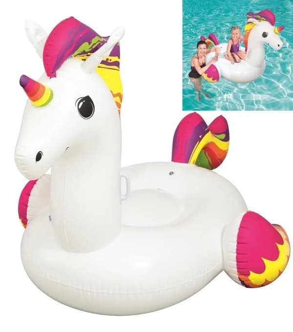 BADEGUMMI ENHJØRNING RIDER. 700 700