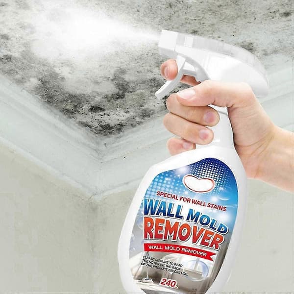 Wall Stain Remover Spray Highly Effective Wall Mold Cleaner Mold Remover Spray for Home and Kitchen (2 Pcs) A