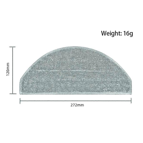For E10 E10C E12 B112 / 3C Plus C103 Robotic Vacuum Cleaner Spare Parts Accessories Mop