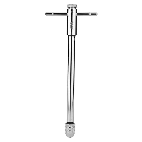 Adjustable T-Handle Ratchet Tap Wrench M3 M8 & M5 M12 for Threading and Tool Kit (M3 M8 Long)