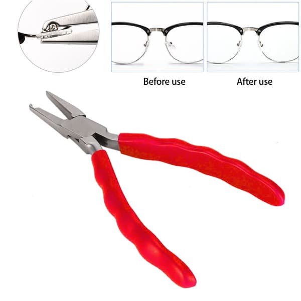 Adjustment Tool for Glasses Nose Pads Optical Eyeglass Frames Clamp Repair Tool