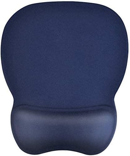 Musemåtte med ergonomisk håndledsstøtte, 4 mm musemåtte med memoryskum