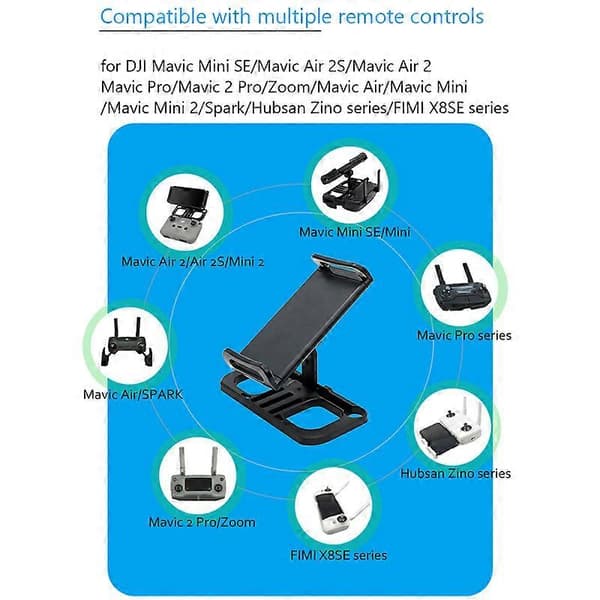 Sammenleggbar utvidelsesbrakett nettbrettholder for DJI Mavic Air 2S /Mini 2 SE-kontroller [DB]