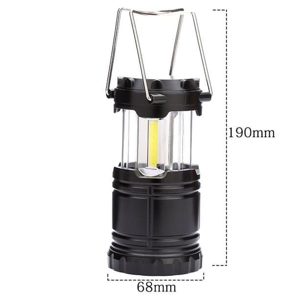 LED Camping Lantern Battery Powered Waterproof Outdoor Light for Hiking KLB