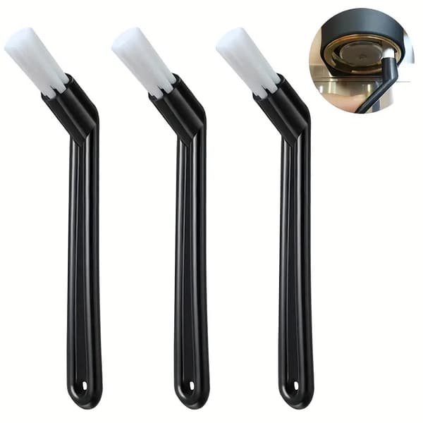 2-pack Coffee Machine Cleaning Brush - Nylon Bristles, Ergonomic Handle for Espresso 2