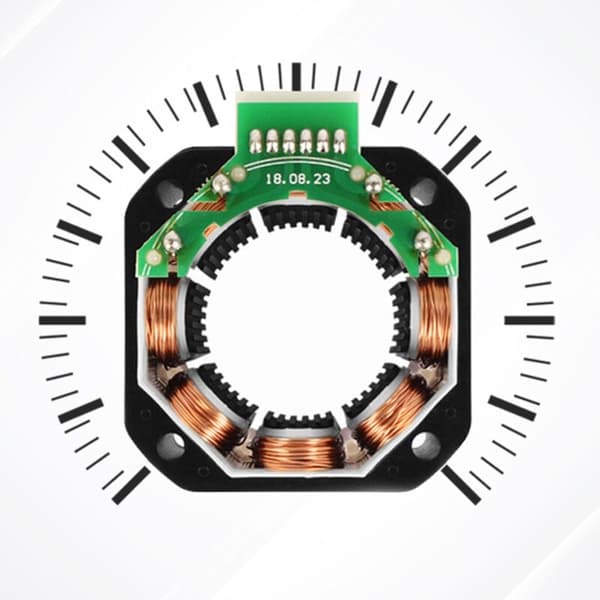 42 Stepper Motor Højde 60mm Motor med 1000XH2.54 Kabler til 3D-printer Ekstruder CNC-dele (Sølv)