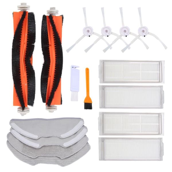 Reservedeler til Mi Robot Vacuum Mop 2 Lite / Pro / MJSTL / MJST1SHW Robotstøvsuger Hovedsidebørste Hepa-filter