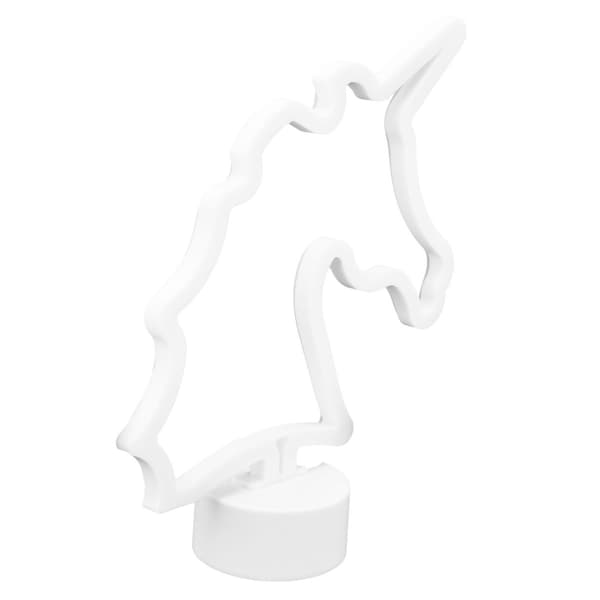 LED-bordlampe neonlys med base søt dyreform neon KLB