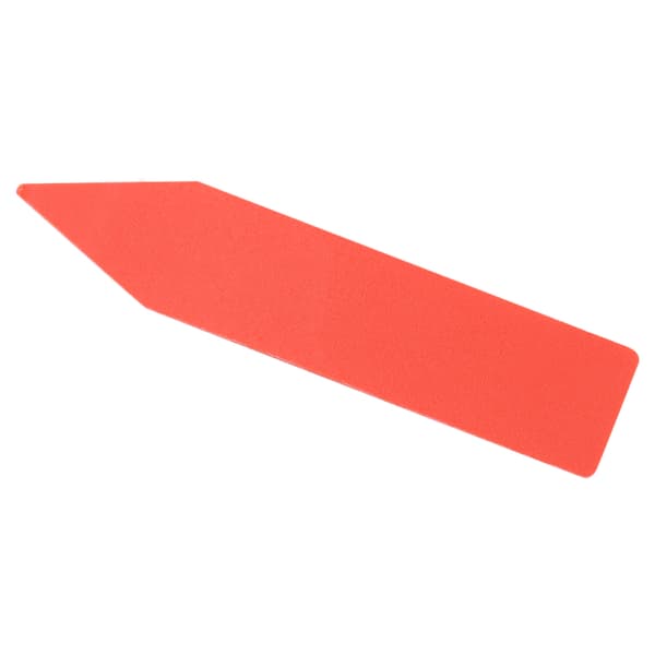 100 Pcs Plastic Flower Plant Name Garden Marker Label (Red)