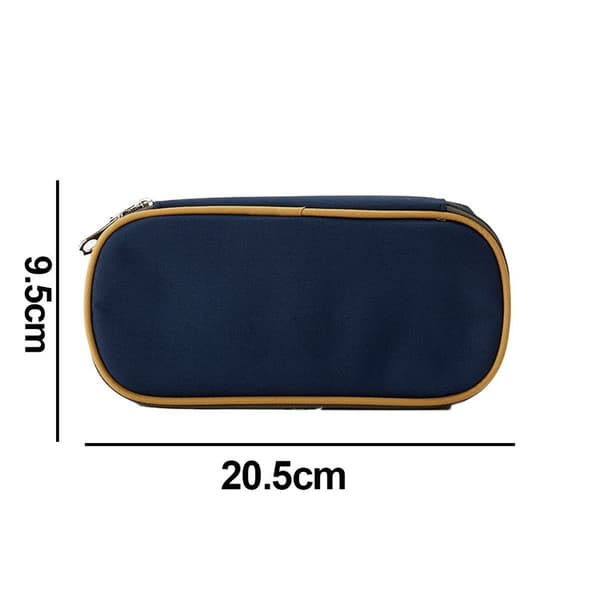 Pencil Case, Waterproof Pen Bag, Oxford Makeup, Teal KLB