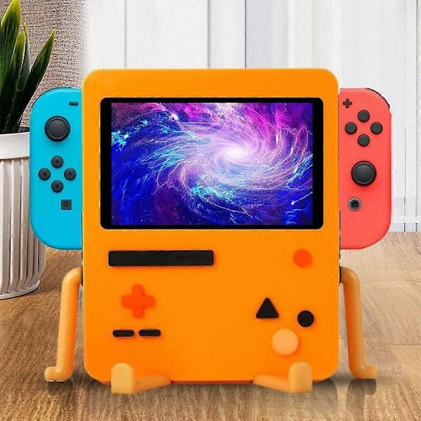 Spilcontroller Stand Bærbar Oplader Dockingstation Opbevaringsstand Spillekammerat Opladningsstand Kompatibel med Nintendo Switch Blå Blå Blue