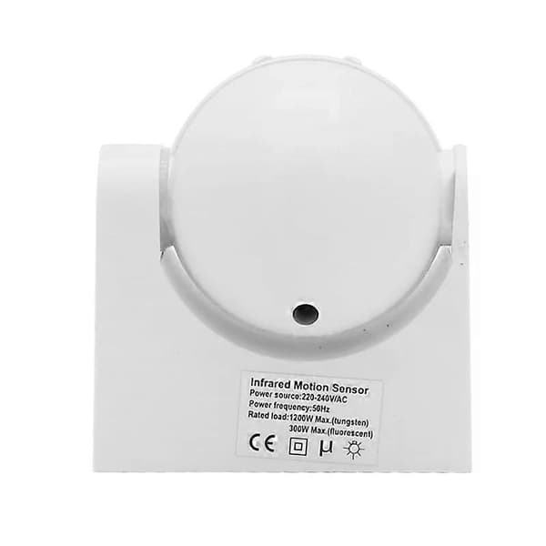 220V-240V PIR Infrared Motion Sensor Switch Automatic ON-OFF Light Switch PIR Sensor Detector Light Switch LED Sensitive Night Light