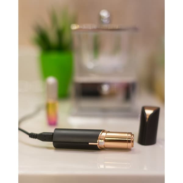 Flawless Smertefri Epilator for Kvinner med Oppladbart Batteri, Hvit/Rosegull