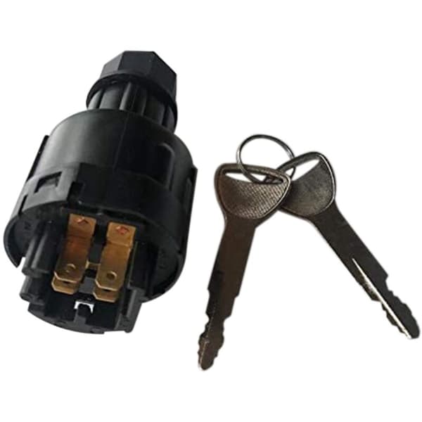 57590-23333-71 Ignition Switch with 2 Keys for Forklift Lock Cylinder 4P
