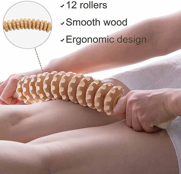 Manuell massagerulle, massagerulle, anti-cellulitmassage, mus