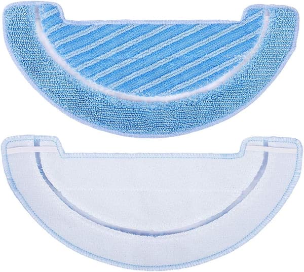 5 mikrofibermoppe for 1090, erstatningskluter for Conga 1790 1099 robotstøvsuger, vaskbare og gjenbrukbare