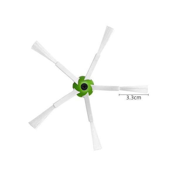 2 par sivuharjaa iRobot Roomba i7+ E5 E6 E7 i3 -imuritarvikkeisiin