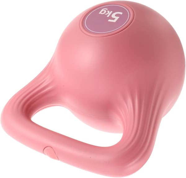 5 kg bærbar vandfyldt blød kettlebell til kvinder, lyserød kettlebell-vægt