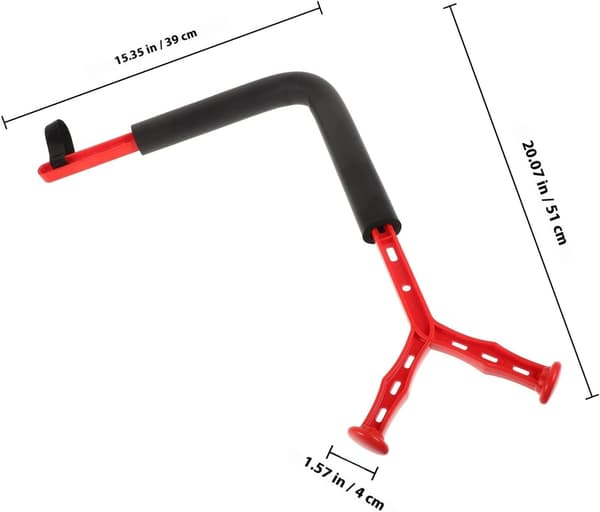 Golf Wrist Trainer Golf Swing Trainer for Posture Correction Right Elbow Swing Power Training in Red
