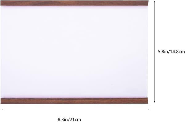 Magnetic Photo Frame A5 Horizontal 21X14.8Cm Self-Adhesive Wall Mounted Photo Frame