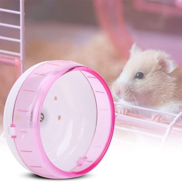 Hamster Running Wheel Small Pet Treadmill Rodent Pet Exercise Wheel Running Game KLB