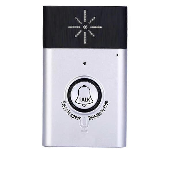 Two-way Wireless Intercom with Built-in Speaker, Access Control System, up to 6 Months Standby 100*60*14.8mm