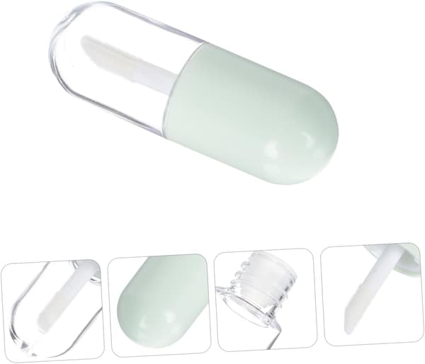10 stk tomme lipglossbeholdere Leppepomadetuber DIY Lipglosstuber Leppeoljebeholdere