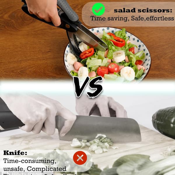 Salladssax, Salladshackare med Dubbla Blad, Salladshackare, Salladssax för Hackad Sallad