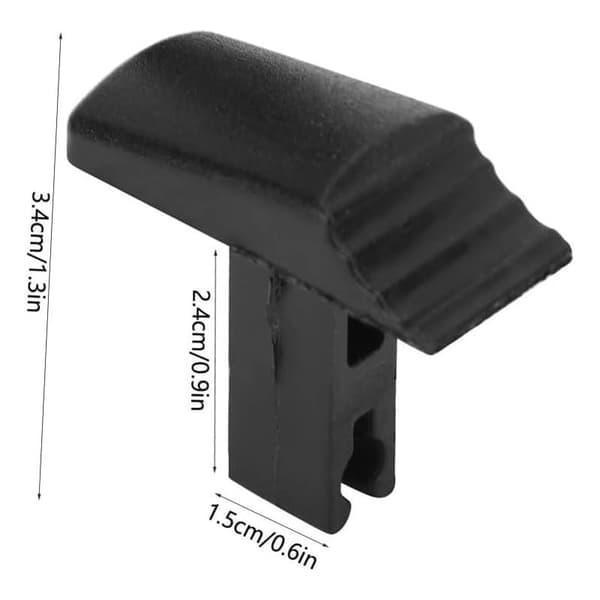Replacement Lock for Extendable Telescopic Ladder - 4 Pieces Replacement Accessories for Lifting Ladder with Universal Switch for Safe and