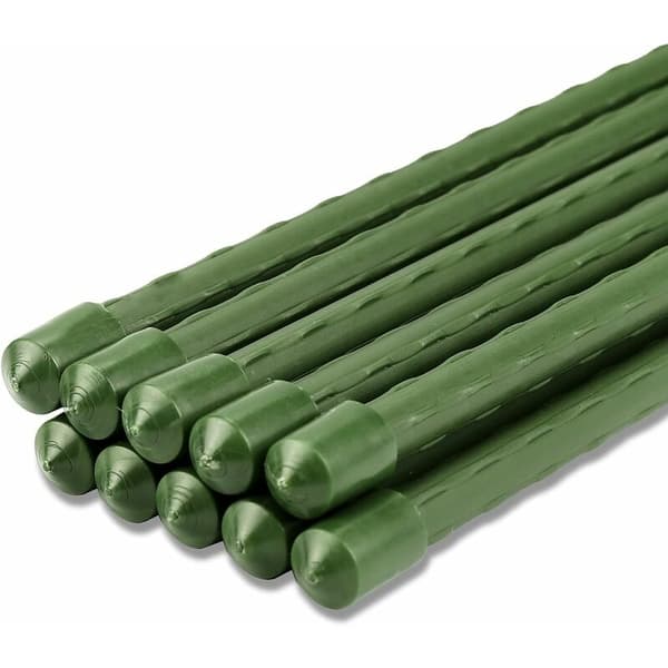 10 kasvitukea, kiinnikettä ja tukikeppiä EChalas sisä-/ulkokäyttöön (pituus 60cm φ8mm)