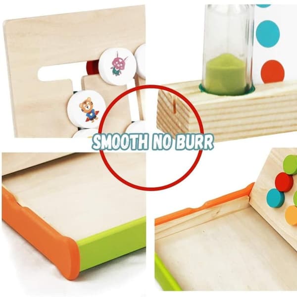 Toy Puzzle Kids Logic Game Wooden Sorting Game Educational KLB