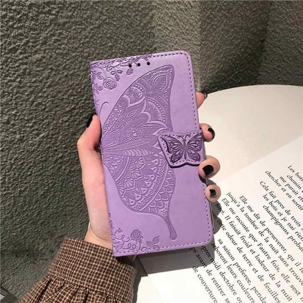 iPhone 11-deksel, iPhone 11-deksel med kortholder og støtte for kvinner, jenter og gutter, iPhone 11 lommebok-etui i søtt, robust PU-skinn