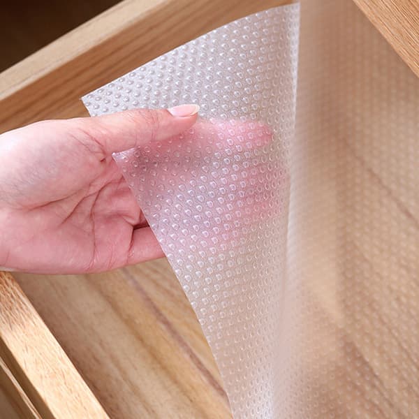 Waterproof Transparent EVA Cabinet Mat Kitchen Refrigerator Wardrobe Drawer Mat