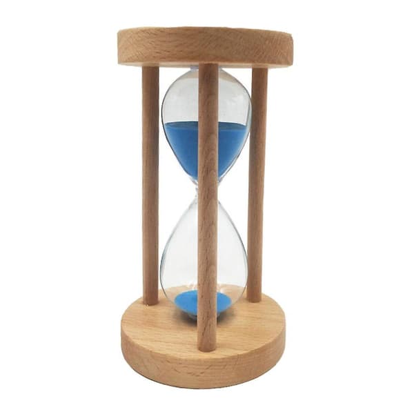 10/15/30 minutter timeglas timeglas timer ur dekoration blå 15 min (FMY)
