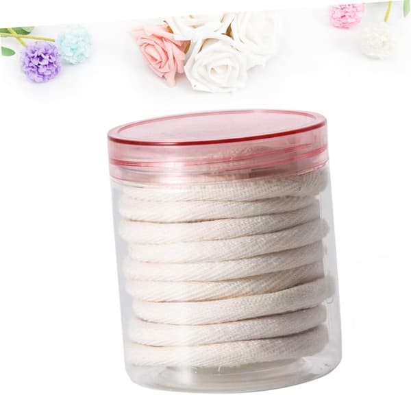 10 stk naturlige luffa ansigtsrensepuder bløde makeupfjerner servietter vaskepuder