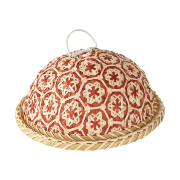 Food Cover Set Serving Dish Cover Food Protector with Handle Trendy Kitchen