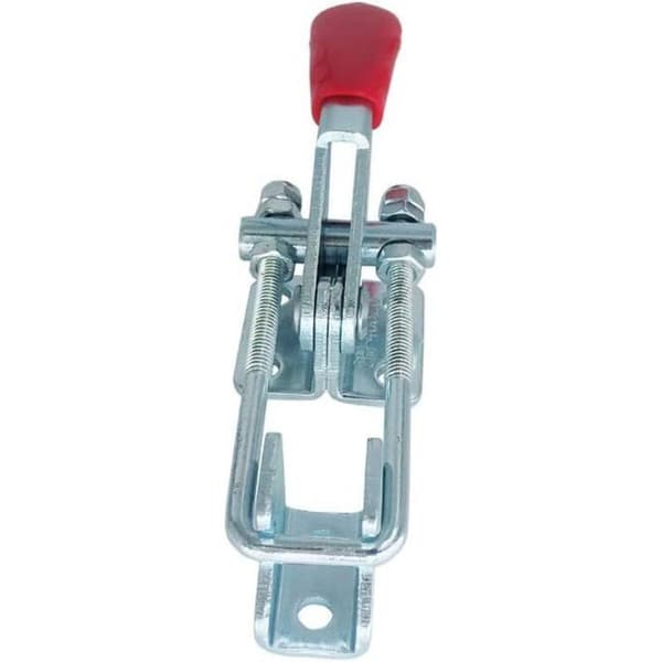 Toggle Clamp Metal Clamp Fix Latch Clamp Latches, with Adjustable Buckle for Cabinet, Door, Drawer, Case without Lock or Broken Handle Super Gadget, Pa