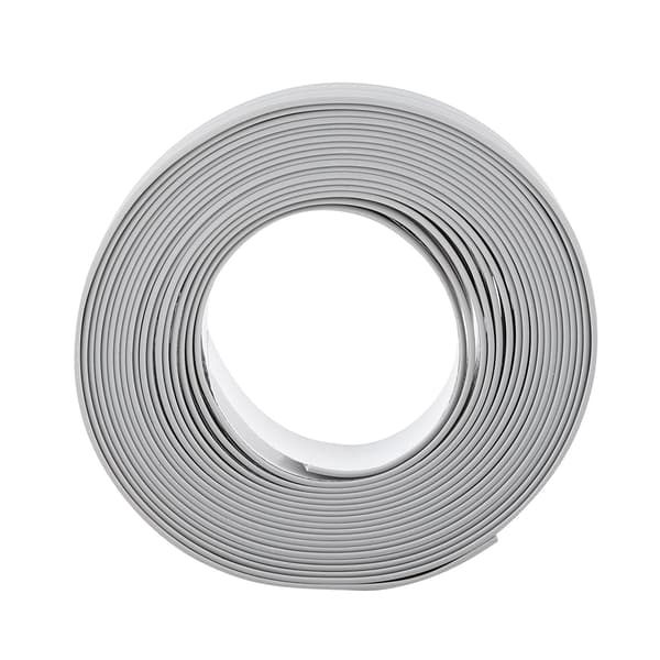 Grey Self-Adhesive Sealing Strip for Bathroom Wall, Sink, Kitchen 22mm x 3.2m