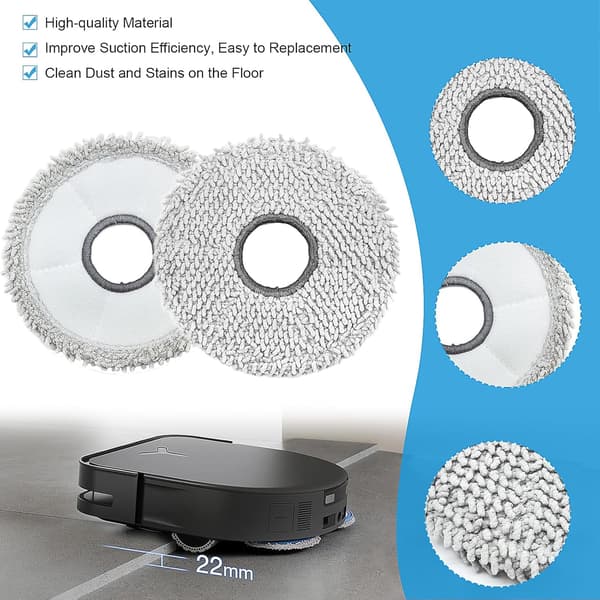 Tilbehørssett for Ecovacs Deebot X5 Omni & X5 Pro Robotstøvsuger 157