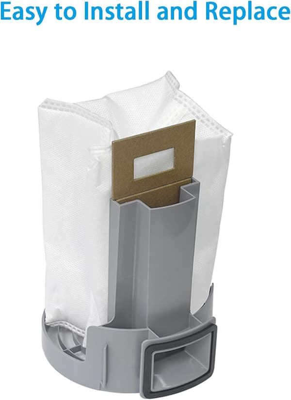 Vacuum Cleaner Replacement Kit, Large Capacity Dust Bags and Easy Installation for Xiaomi Roborock Auto-Empty Dock, 8-Pack