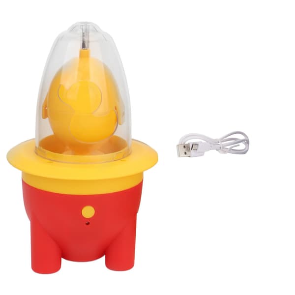 Electric Egg Beater, Mini Portable USB Charging, Red, Golden Egg Machine for Kitchen